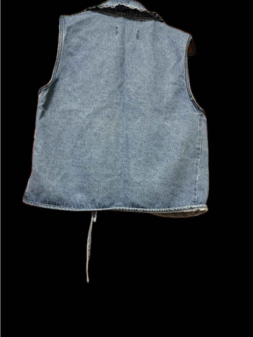 Stoosh Light Blue Denim Vest